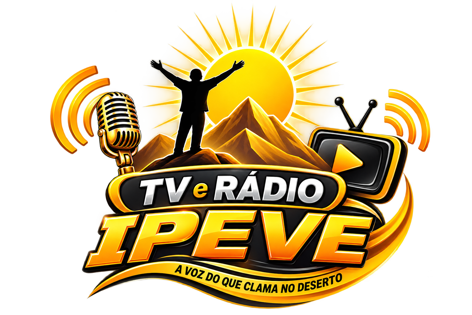 Logo Tv e Rádio Ipeve